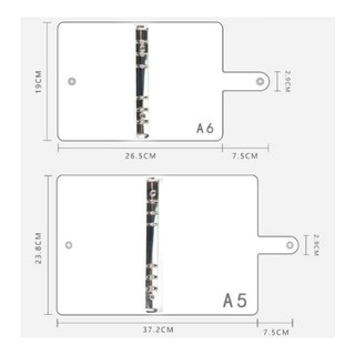 SỔ CÒNG BINDER PLANNER HOLOGRAM(CÓ KÈM THƯỚC + GIẤY)