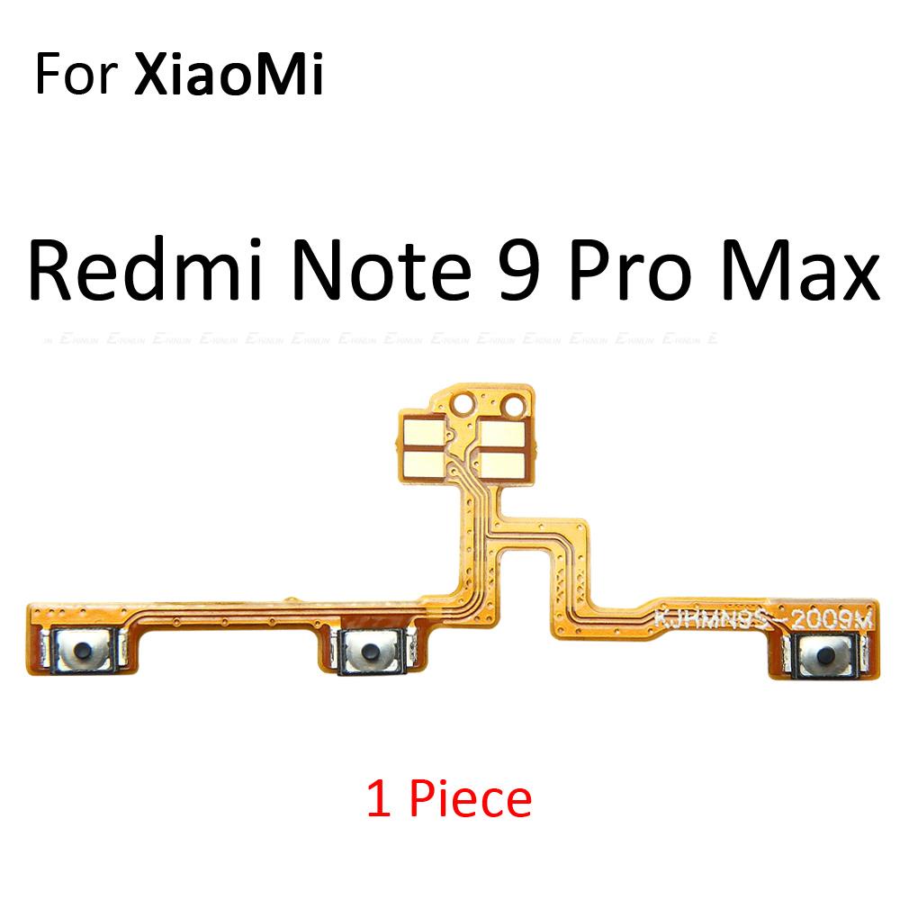 Mạch Nút Điều Khiển Âm Lượng Thay Thế Chuyên Dụng Cho XiaoMi Redmi 9C 9A NFC Note 9 9T 9S 10 Pro Max 10T