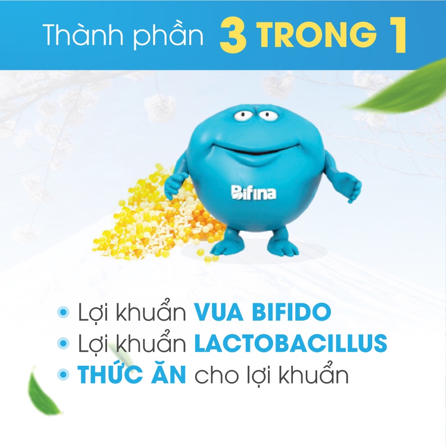 Mô tả Men vi sinh Bifina Nhật Bản Loại EX 30 gói - Giảm hội chứng ruột kích thích và đại tràng co thắt - 6
