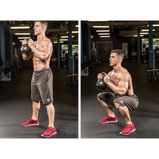 Tạ Bình Vôi,Tạ Quai Xách Bọc Cao Su Cao Cấp 12kg Đại Nam Sport
