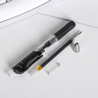 Set 2 Bút Bi Mực Đen/Đỏ/Xanh Kích Thước 0.5Mm Có Thể Thay Thế Tiện Dụng