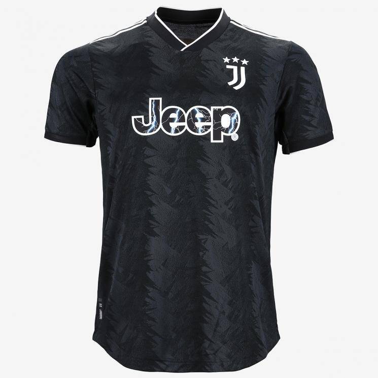 Sy3 2022-2023 Áo thun bóng đá sân khách Juventus Sandro Vlahovic Pogba Di Maria Bonucci Tee Player Phiên bản YS3