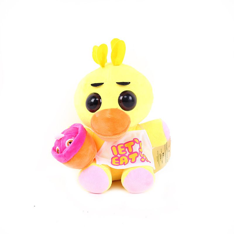 FNAF Bear Keychain Horror Game Plush Doll Soft Kid‘s Stuffed Toy