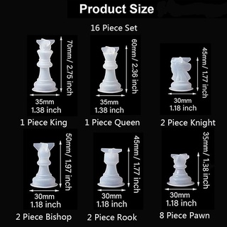 🔥🔥🔥Khuôn Silicone Làm Bàn Cờ Vua Bằng Nhựa Epoxy Độc Đáo DIY
