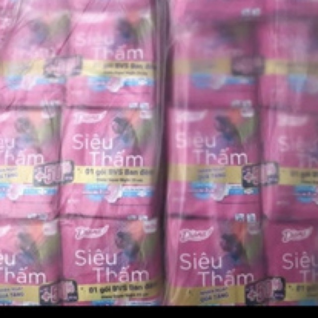 combo 6 gói Diana Siêu thấm siêu mỏng cánh 23cm