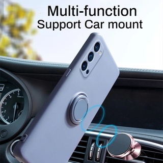 Ốp Điện Thoại Silicon Dẻo Kèm Giá Đỡ Nhẫn Từ Tính Chống Sốc Cho Xiaomi Poco X3 M3 F2 Pro NFC