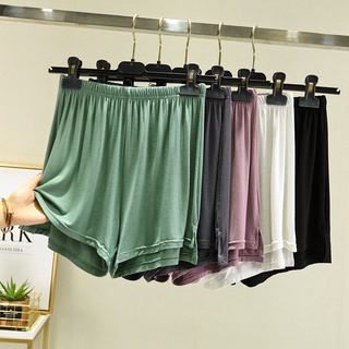 Quần short Cotton Modal thời trang mở rộng quần short thông thường Quần ngắn dáng rộng