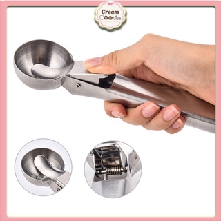 Muỗng Xúc Kem\Muỗng Múc Hoa Quả Trái Cây Bằng Thép Không Gỉ Mẫu 2