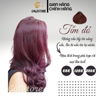 Với màu tím đỏ tuyệt đẹp, giá tốt chưa từng thấy, thuốc nhuộm tóc này sẽ đem đến cho bạn một diện mạo mới cùng đầy sức sống cho mái tóc của bạn.