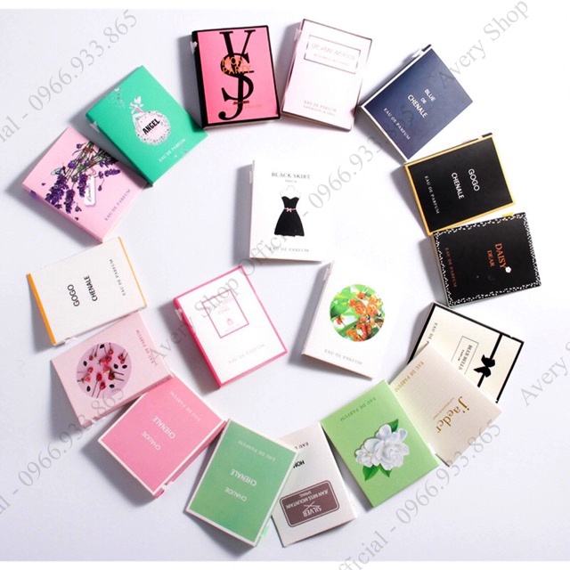 [VIAL-REAL] Mẫu thử nước hoa mini 2ml 🌸Mùi chọn lọc - Hàng chính hãng🌸