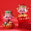 Mô hình ông thần tài ngồi hũ tiền trang trí nhà cửa, bàn làm việc, bàn học, tủ sách, taplo ô tô, quà tặng