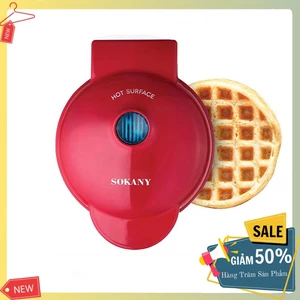 Máy làm bánh tổ ong 350W kiểm soát nhiệt độ chính xác, bánh thơm ngon