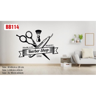 Decal dán làm đẹp cửa tiệm Barber và Salon, thu hút khách hàng, tạo điểm nhấn cho cửa tiệm, tăng doanh thu P8