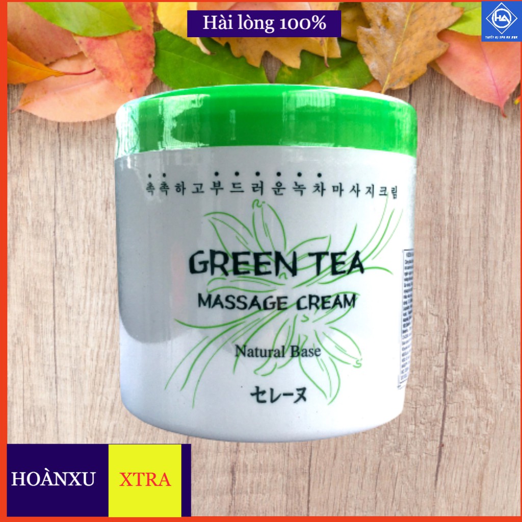 Kem massage mặt trà xanh GREEN TEA MASSAGE CREAM mềm mượt trơn tay ...