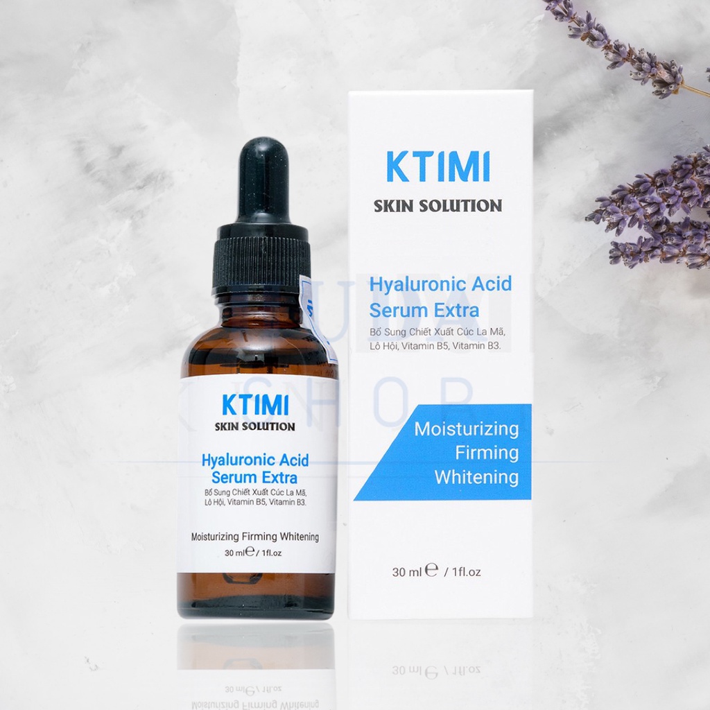 Serum cấp ẩm KTIMI Skin Solution Hyaluronic Acid Serum Extra