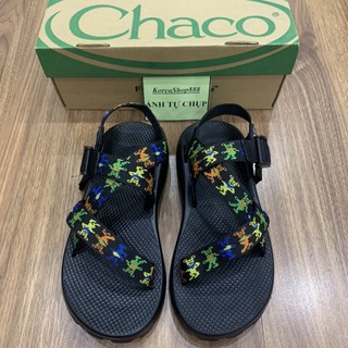 Dép Sandal Nam Chaco Giày Xăng Đan Chaco Thổ Cẩm Mã D189