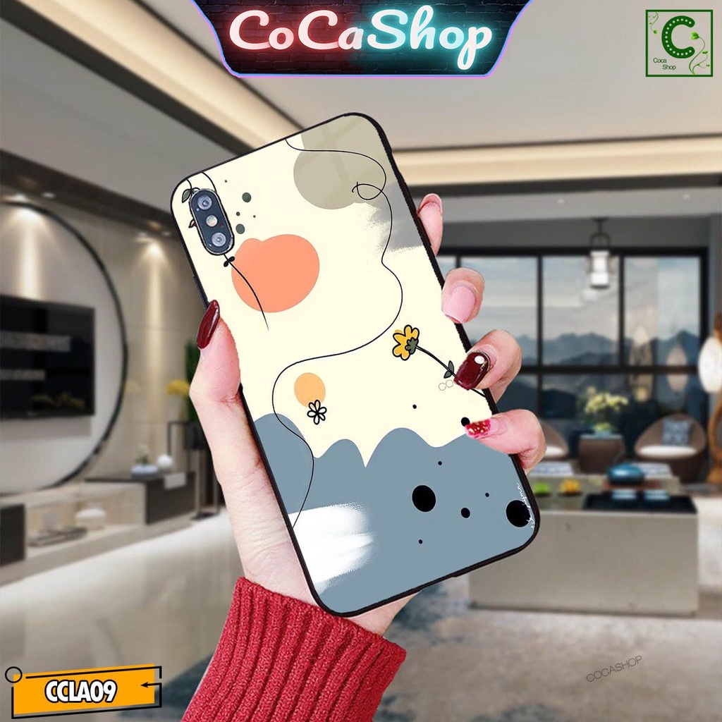 Ốp lưng iphone mặt kính in hình cực đẹp  - Bức họa tiết độc đáo - 6/6plus/6s/6splus/7/7plus/8/8plus/x/.....