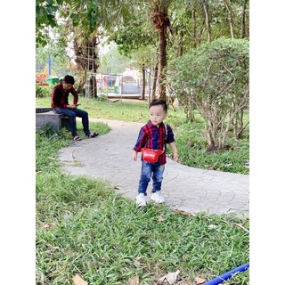 Áo sơ mi kẻ bbr dài tay cho bé trai ( 7-22kg)phương kid