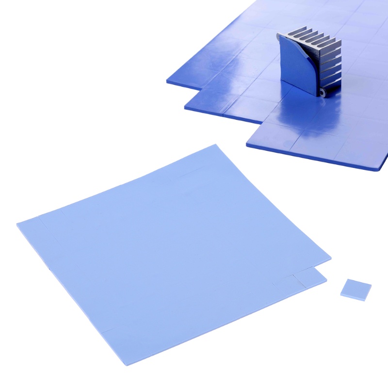 Set 100 Miếng Silicon Tản Nhiệt 100x100 X 1mm Cho Cpu Gpu