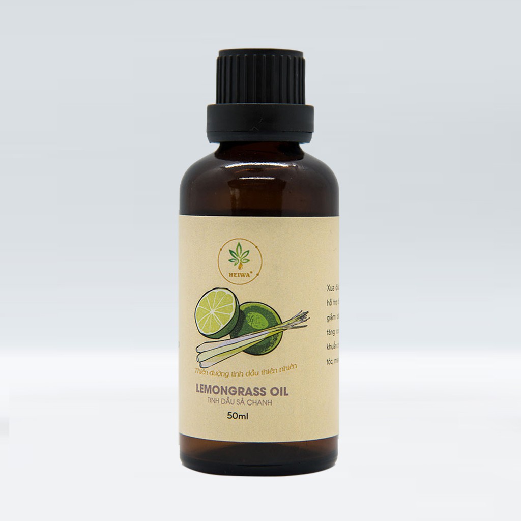 Ảnh Tinh dầu Sả chanh 50ML thương hiệu HEIWA đuổi muỗi, thơm phòng, khử mùi tốt, có giấy kiểm định 1