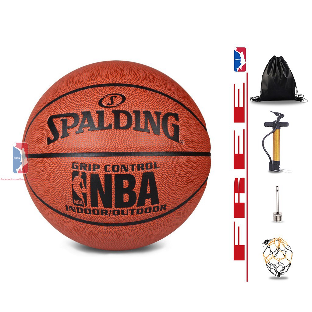 Bóng Rổ Da Cao Cấp - Bản thiết kế cho NBA - Size 7 - Tặng kèm Kim bơm, Túi lưới SIÊU HOT