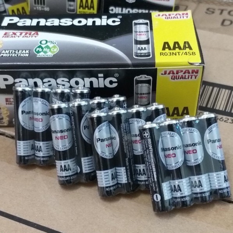 Pin đũa AAA Panasonic NEO R03NT-2S chính hãng | Shopee Việt Nam