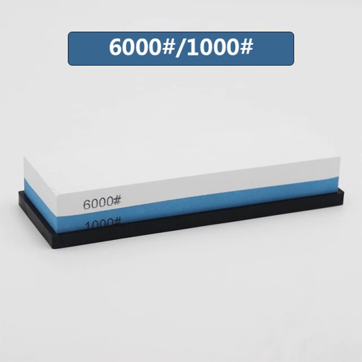 Đá mài dao 2 mặt mài dao mẻ dao cùn cho bén, đá mài bùn độ nhám từ 400 đến 10000 để chọn lựa