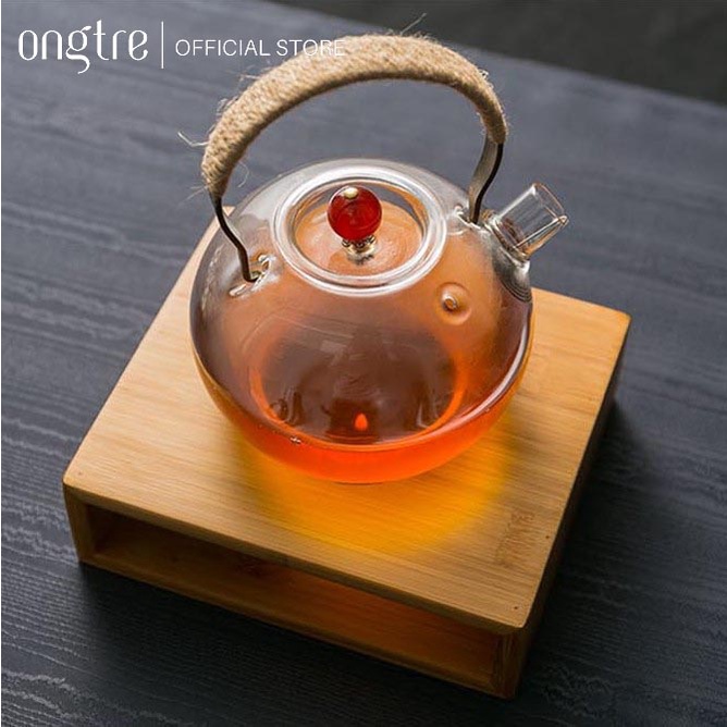 Dụng cụ giữ nóng Trà ONGTRE bằng Tre Phụ kiện Trà đạo Cao cấp