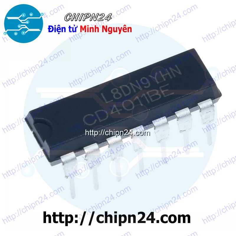 [3 CON] (DIP) IC CD4011 DIP-14 (CD4011BE 4011) | Shopee Việt Nam