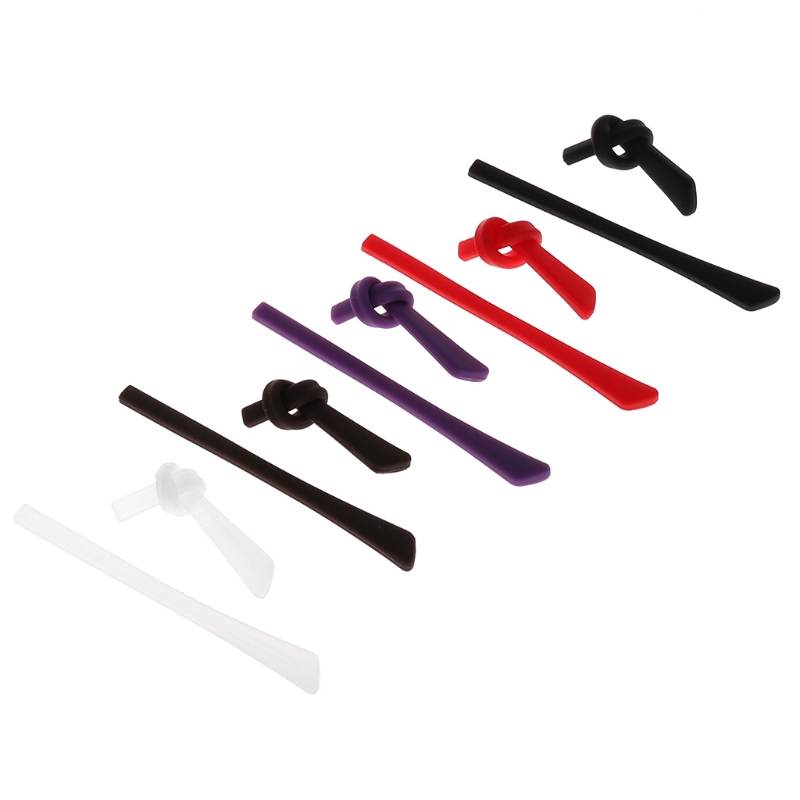 Silicone AntiSlip Eyeglass Leg Grip Glasses Temple Tip for Secure Glasses Wear