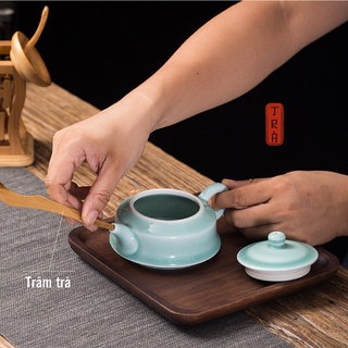 Bộ dụng cụ trà, trà cụ, thủ công bằng tre già, bao gồm 6 món, nhiều mẫu mã