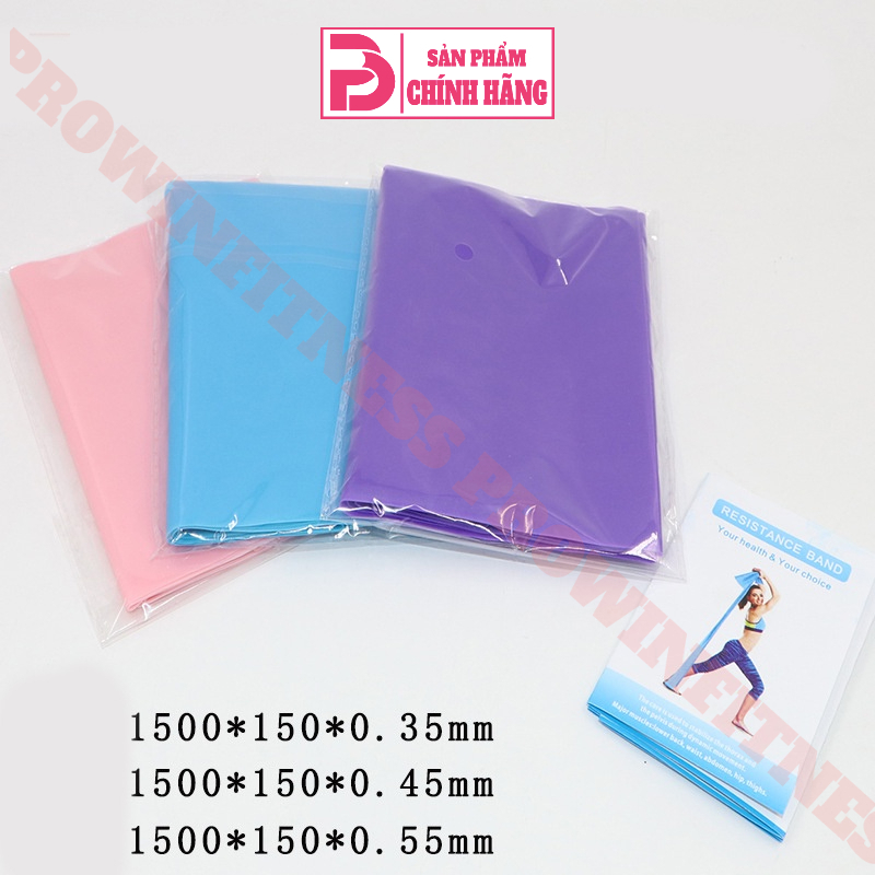 Ảnh Dây tập Yoga cao su đàn hồi Prowin fitness co giãn bền bỉ 3