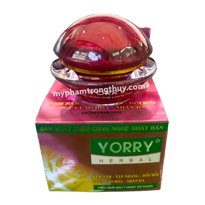 Kem YORRY Nám Tàn Nhang Đồi Mồi