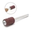 EDB * 100 Chiếc 1 2 Và 1 4 Dây Chà Nhám Tay Trống Bộ Giấy Nhám Cao Su 2 Mandrels