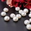 Bộ 50 cúc áo màu ngọc trai nhân tạo 10mm 11mm