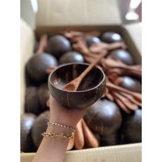 Bộ chén bát gáo dừa