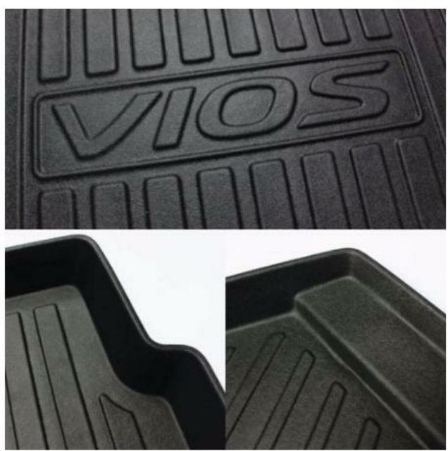 LÓT CỐP xe Toyota Vios 2019 - 2025, 2026 chất liệu nhựa dẻo TPO cao cấp