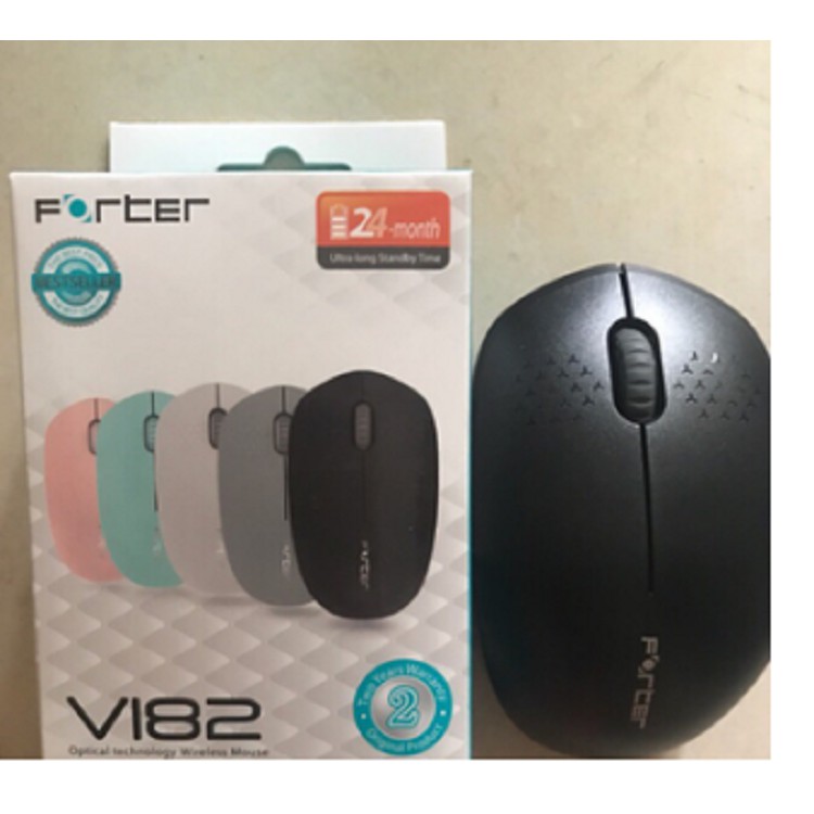 Chuột ko dây Forter V182- BH 2 năm | Shopee Việt Nam