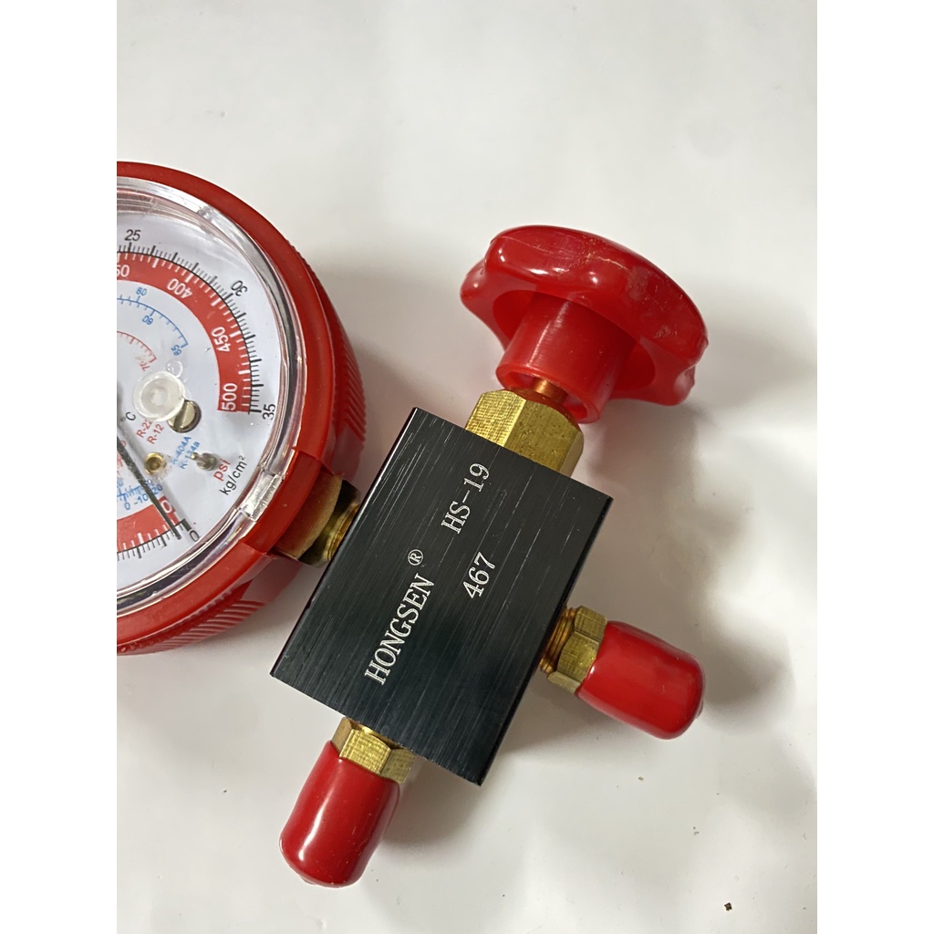 Đồng hồ gas đơn Hongsen cao áp HS 467AH (hãng)