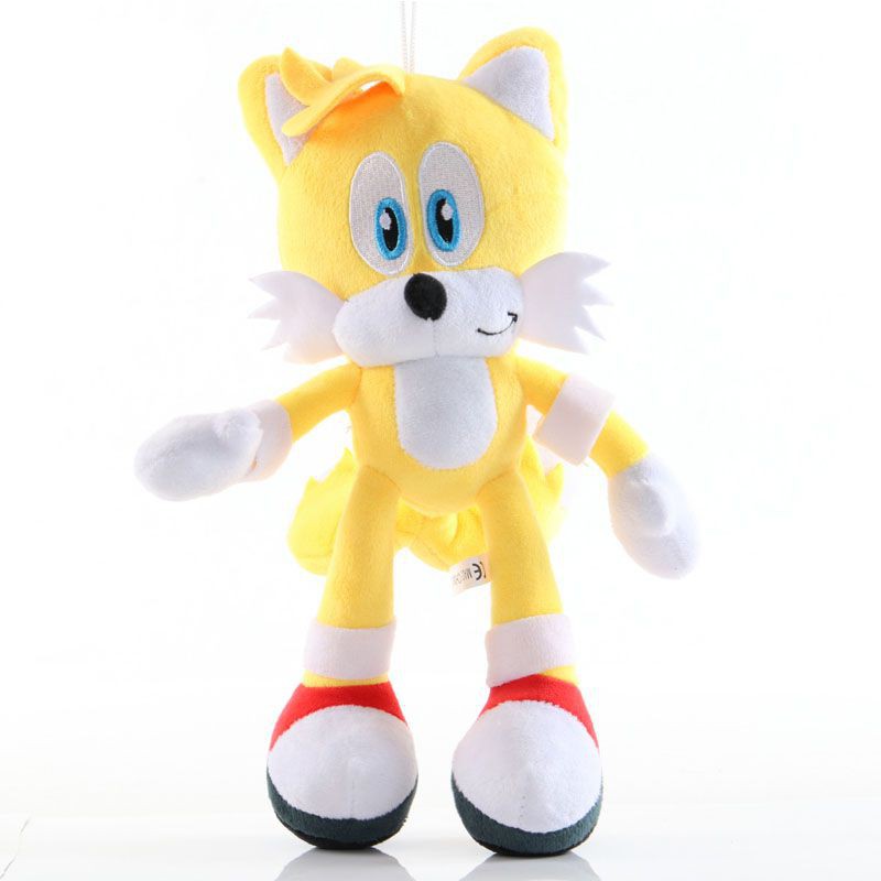 Búp bê nhồi bông Sonic the Hedgehog & Miles Tails đồ chơi trẻ em sang trọng
