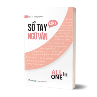 Sách - Sổ tay ngữ văn cấp 3 - All in one Mcbooks