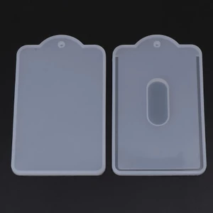 OXXGGKAO 2 Chiếc Mềm Tự Làm Thẻ Khuôn Silicon Nhựa Trang Trí Thủ Công Trang Sức
