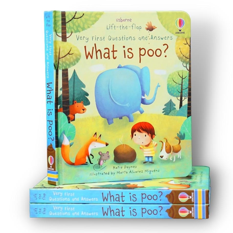 [Mã BMLTB200 giảm đến 100K đơn 499K] Sách - Lift The Flap Very First Questions And Answers What Is Poo?