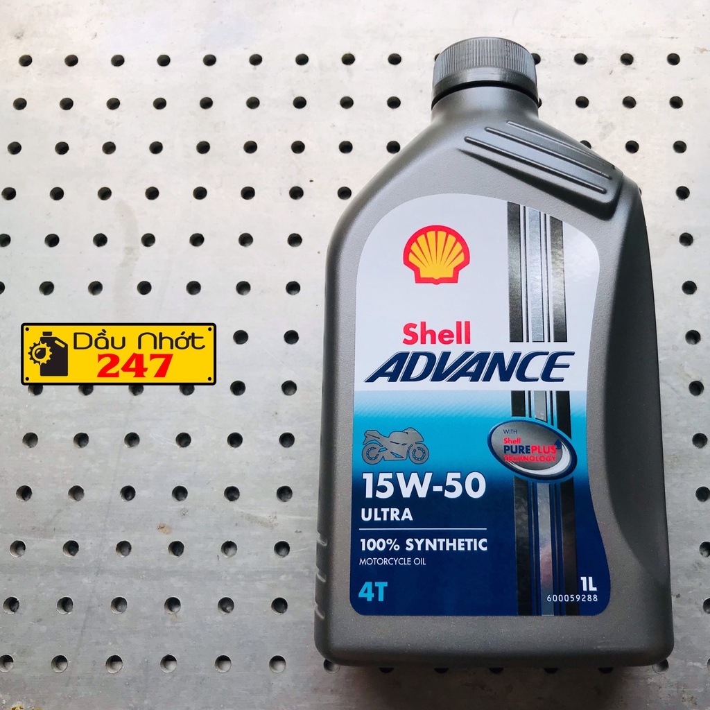 Dầu nhớt Shell Advance Ultra 15w50 1L (Hàng Châu Âu) | Shopee Việt Nam