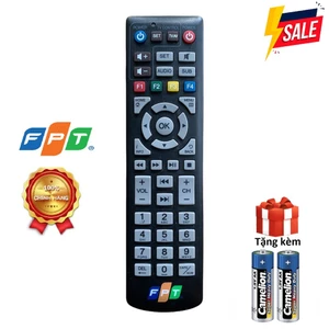 Điều khiển đầu thu FPT, remote đầu thu FPT [ tặng kèm pin, BH đổi trả ]