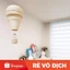 Khinh Khí Cầu Mây Trang Trí Nhà Cửa, Phụ Kiện Chụp Hình, Decor ,Có Ảnh Thật