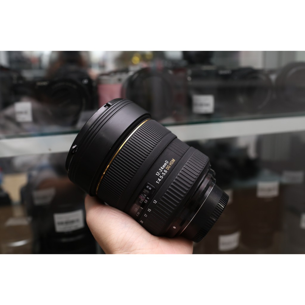 SIGMA 12-24mm f/4.5-5.6 EX DG HSM II (Nikon) fényképezőgép objektív
