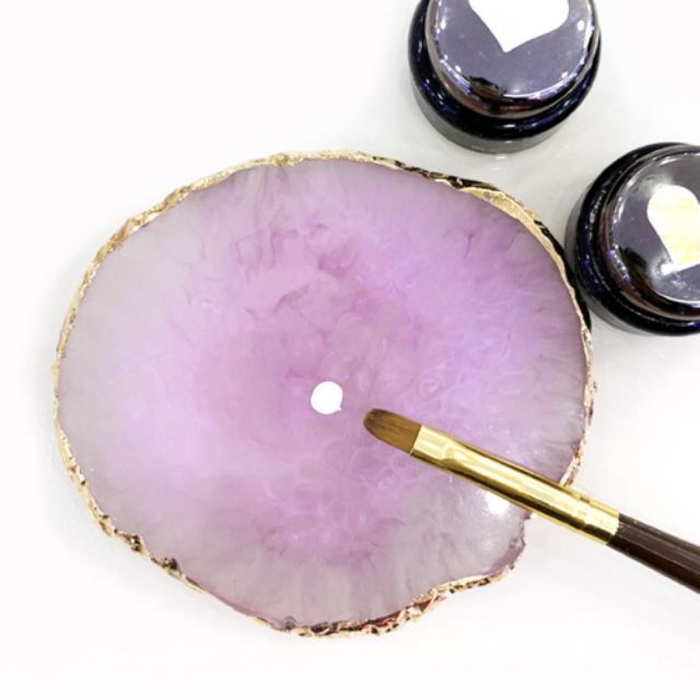 Đá cẩm thạch pha sơn gel - Đá tán màu gel vẽ, chụp mẫu nail nhiều màu