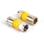 Jettingbuy 10 Cái Loại RG6 F Nén 2.8 Cm Đầu Nối Cắm Bít Đóng Tách Không Thấm Nước Loại F