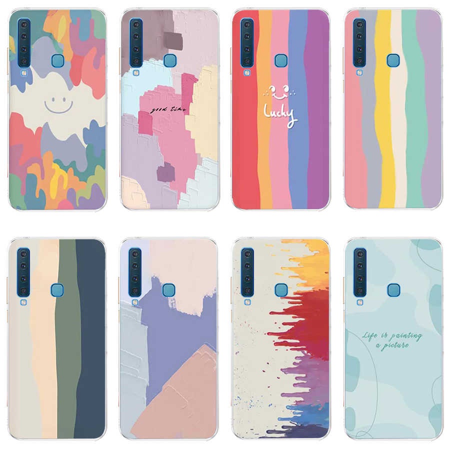 Ốp Điện Thoại TPU Dẻo In Họa Tiết Thời Trang Xinh Xắn Cho Samsung Galaxy a9 2018 a9 pro J1 2016 J1 ACE